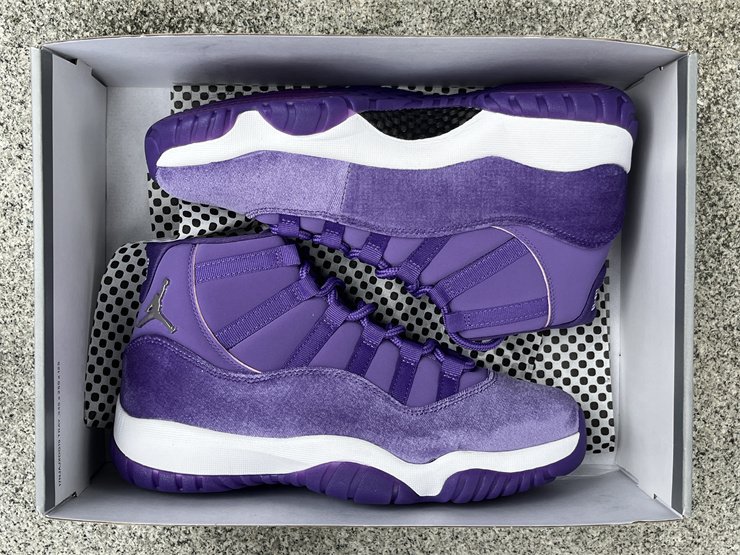 Air Jordan 11 Purple Rain on sale