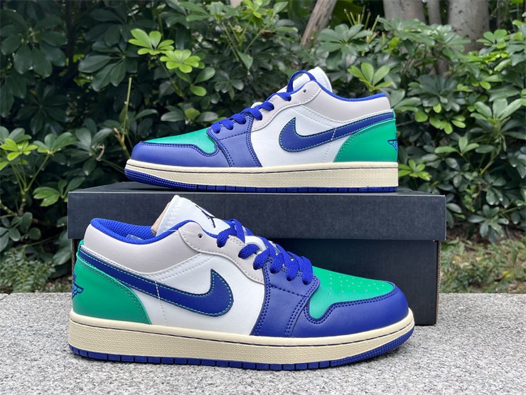 2025 Air Jordan 1 Low Seahawks Deep Royal Blue 3