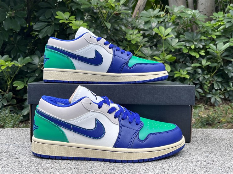 2025 Air Jordan 1 Low Seahawks Deep Royal Blue