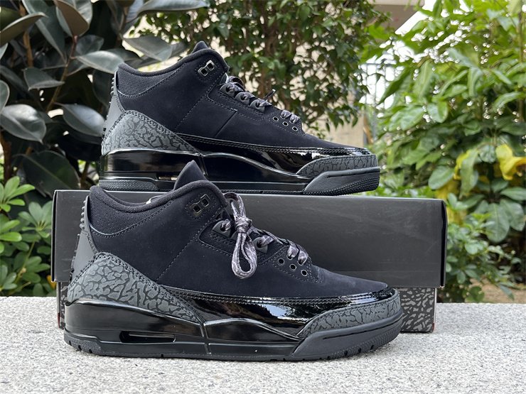 2025 Air Jordan 3 Black Cat for Men & Women