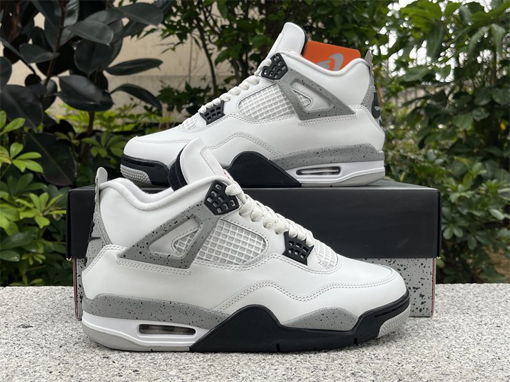 2025 Air Jordan 4 OG White Cement FV5029-100 2