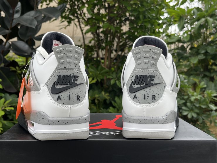 2025 Air Jordan 4 OG White Cement FV5029-100 3