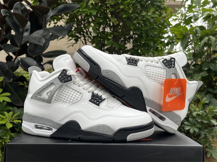 2025 Air Jordan 4 OG White Cement FV5029-100 4
