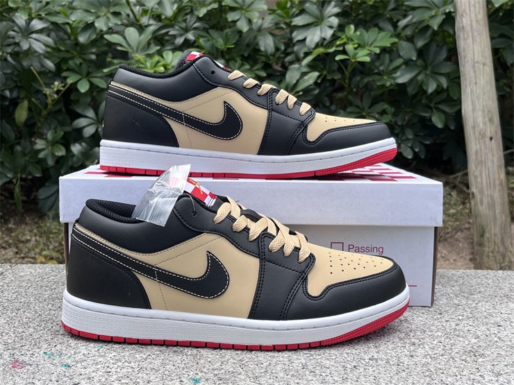 2025 New Air Jordan 1 Low Pizza Sesame for Men & Women