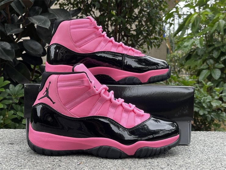 Men's Air Jordan 11 Black Pink