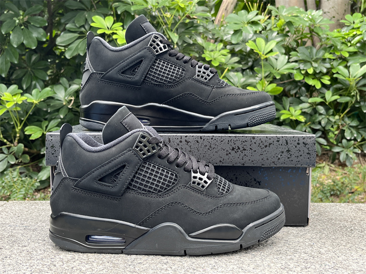 Air Jordan 4 Black Cat 2025 Men's and Women's Size