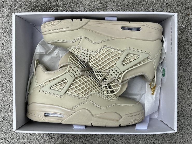 Air Jordan 4 Net Rattan FN7251-200 - Men’s and Women’s Size 4