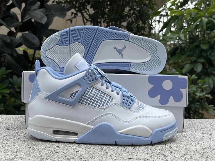 Air Jordan 4 Retro Forget Me Not Mens n Womens Size 1