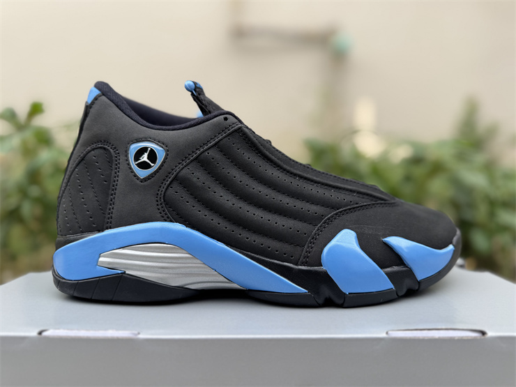 Men's Air Jordan 14 Retro Black Universty Blue 2006-1