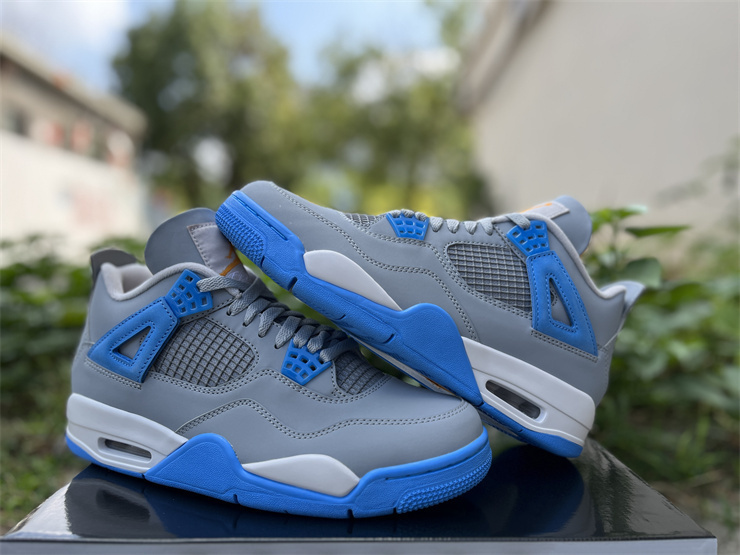 Men's Air Jordan 4 Retro LS Mist Blue 1
