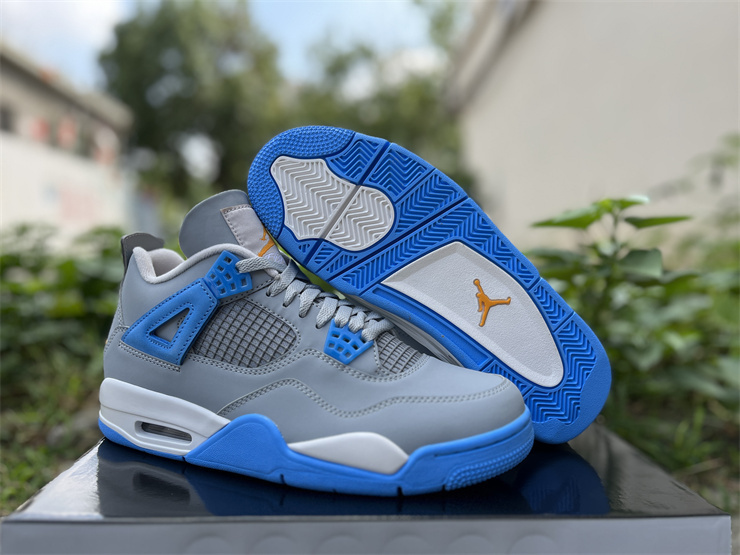 Men's Air Jordan 4 Retro LS Mist Blue 2