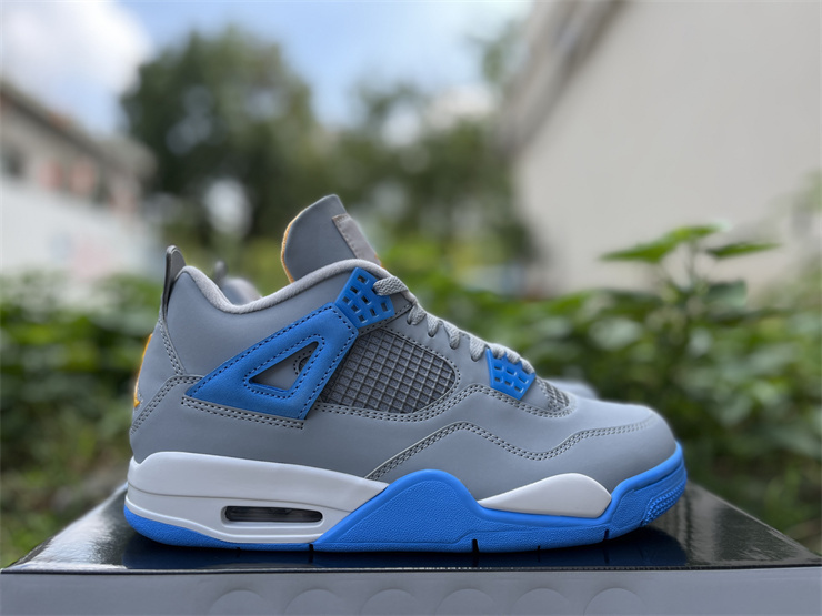 Men's Air Jordan 4 Retro LS Mist Blue 314254 041