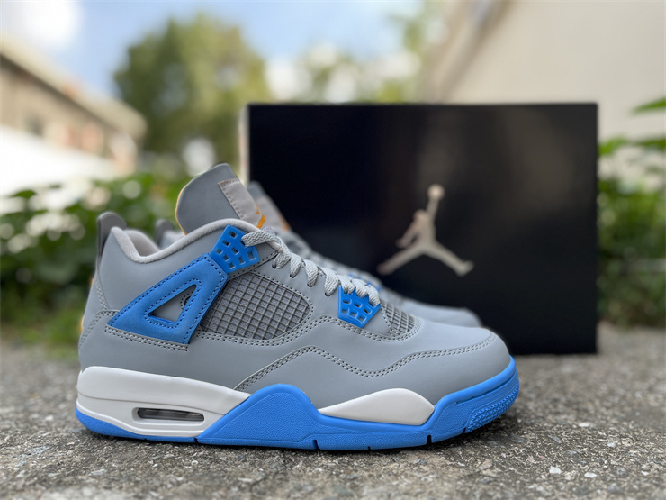 Men's Air Jordan 4 Retro LS Mist Blue
