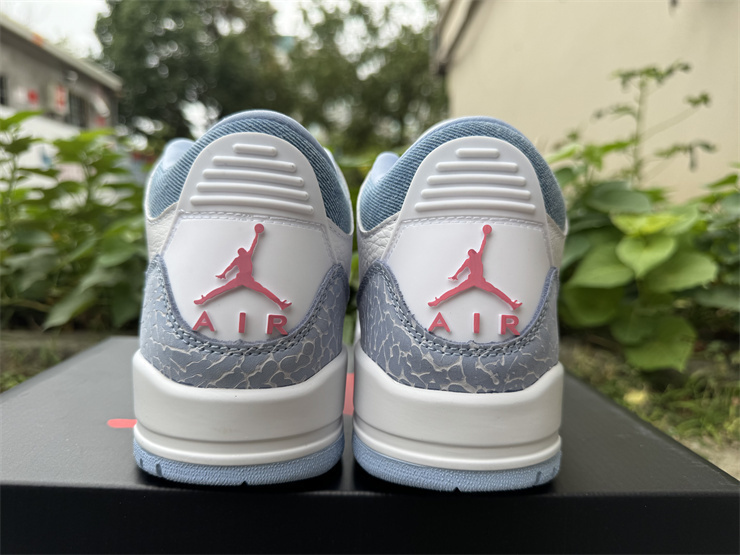 WM Sizes Air Jordan 3 Retro GS White Cobalt Bliss 3