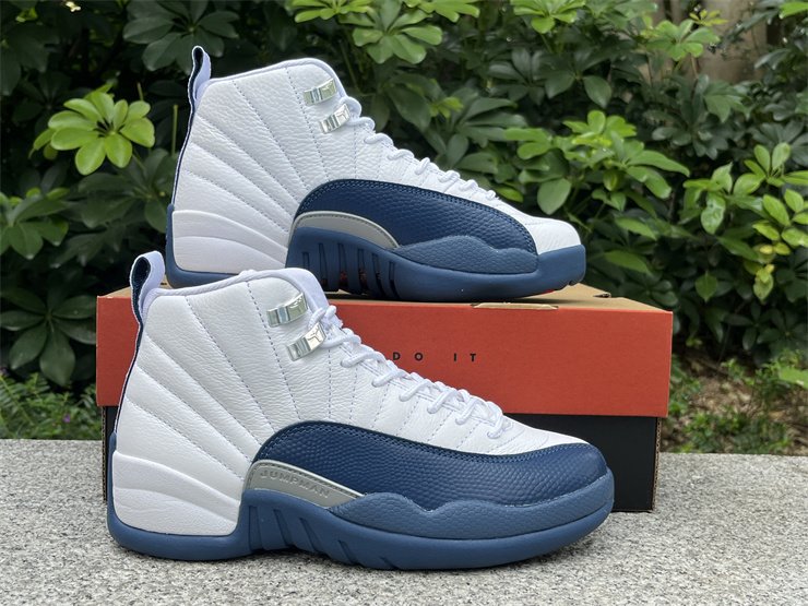 Women's Size Air Jordan 12 Retro French Blue GS