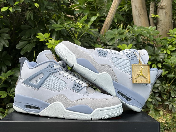 shop Air Jordan 4 UNC Tar Heels PE HV9204-407